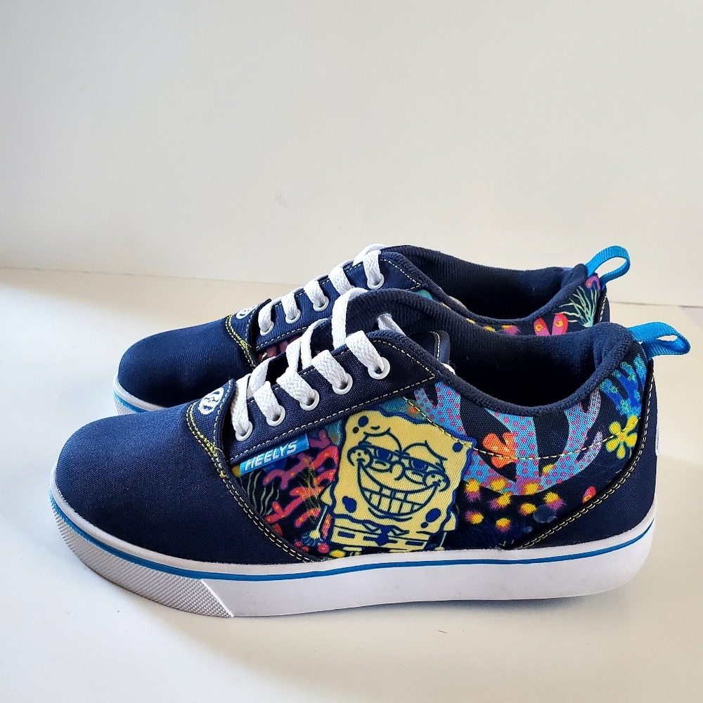 Heelys Pro20 Prints Spongebob Wheel Shoes Sneakers Men's Size 7 - Picture 3 of 13